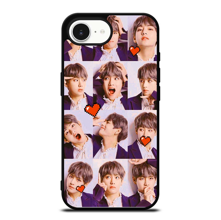 KIM TAE HYUNG V BTS BANGTAN BOYS COLLAGE iPhone 16e Case Cover