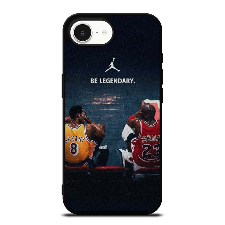 KOBE BRIANT X MICHAEL JORDAN LEGENDARY iPhone 16e Case Cover