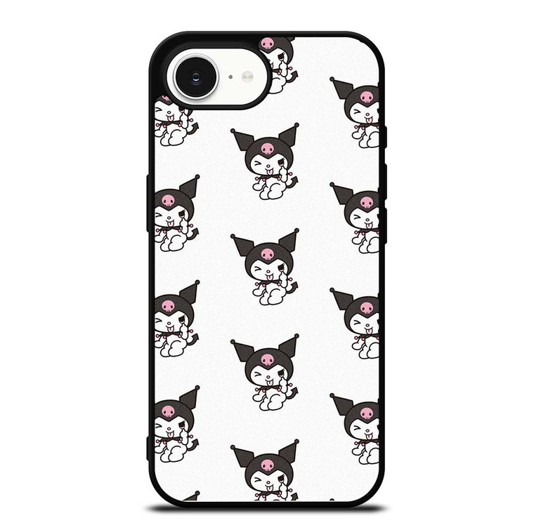 KUROMI CAT ANIME PATTERN iPhone 16e Case Cover
