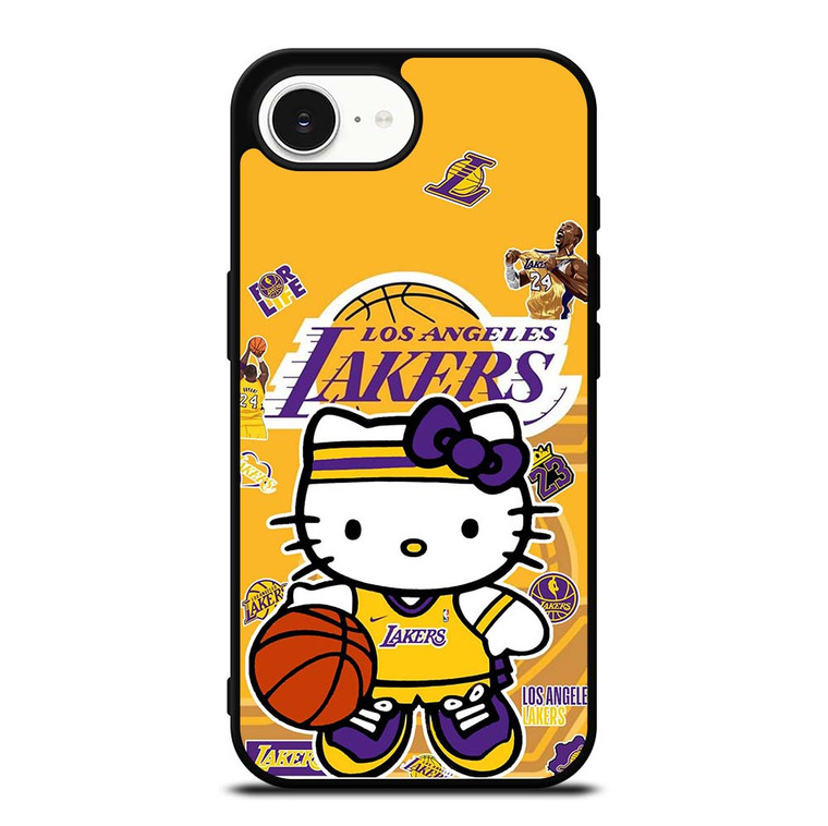 LAKERS HELLO KITTY iPhone 16e Case Cover
