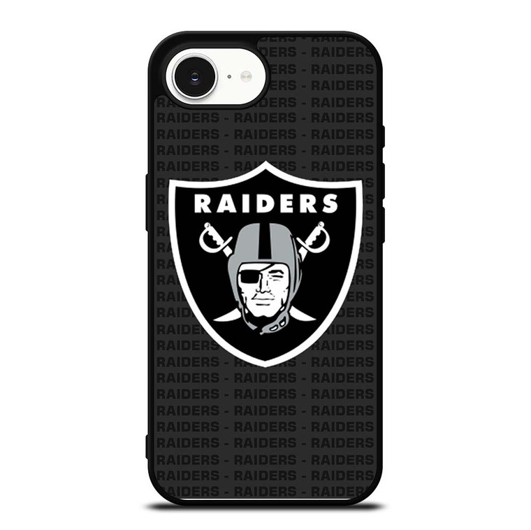 LAS VEGAS RAIDERS FOOTBALL TEXT iPhone 16e Case Cover