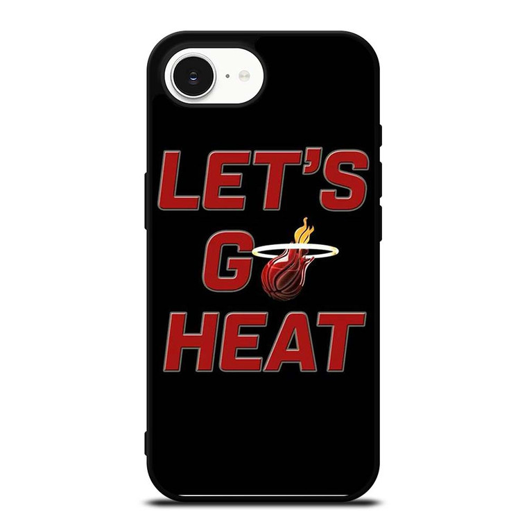 LETS GO MIAMI HEAT NBA BASKETBALL iPhone 16e Case Cover