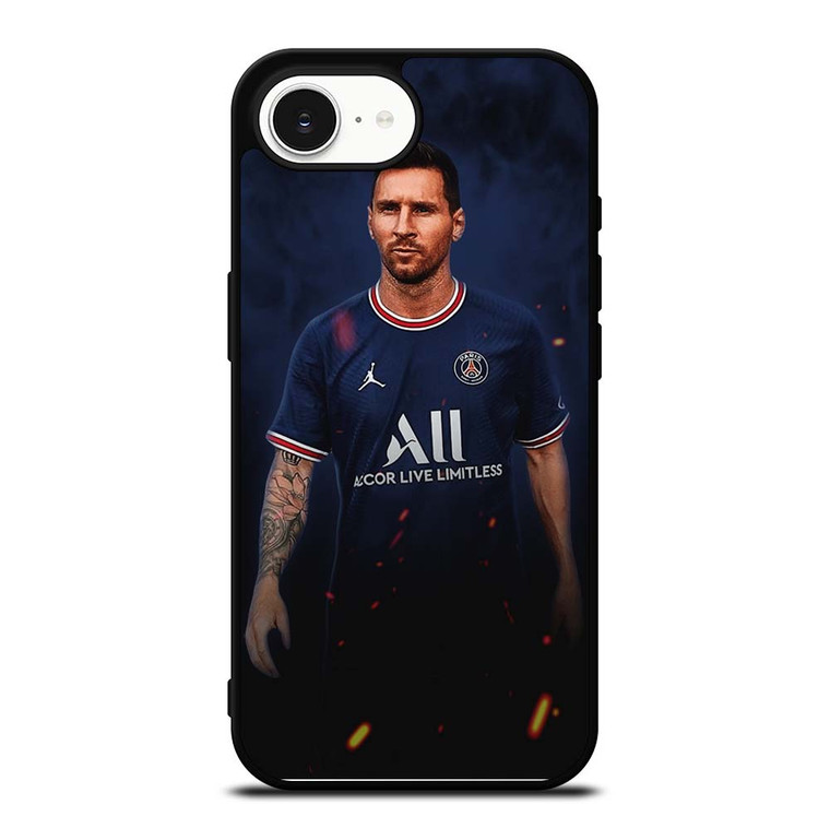 LIONEL MESSI PARIS SAINT GERMAIN PSG 3 iPhone 16e Case Cover LIONEL MESSI PARIS SAINT GERMAIN PSG 3 iPhone 16e Case Cover