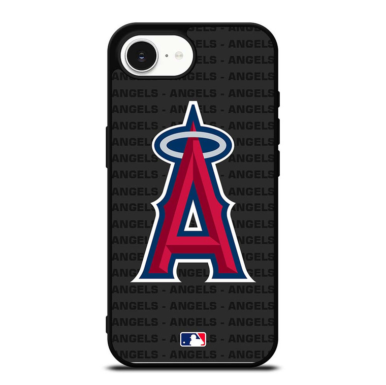 LOS ANGELES ANGELS BASEBALL BLACK iPhone 16e Case Cover