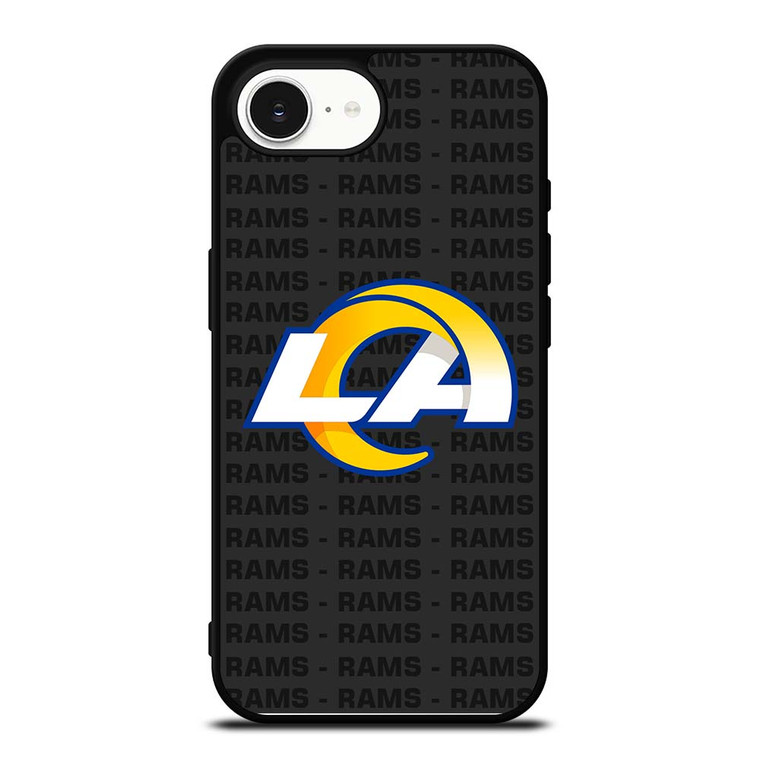 LOS ANGELES RAMS FOOTBALL TEXT iPhone 16e Case Cover