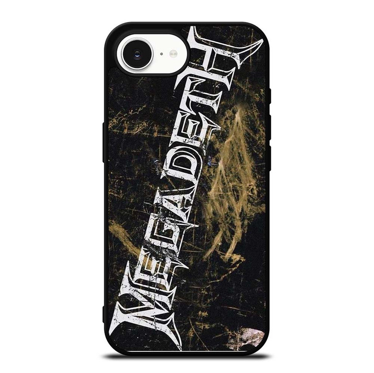 MEGADETH METAL BAND GRUNGE iPhone 16e Case Cover