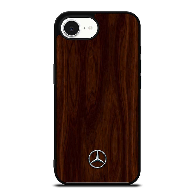 MERCEDES BENZ WOOD BROWN iPhone 16e Case Cover
