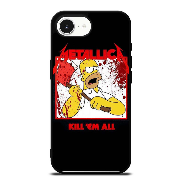 METALLICA KILL EM ALL SIMPSONS iPhone 16e Case Cover