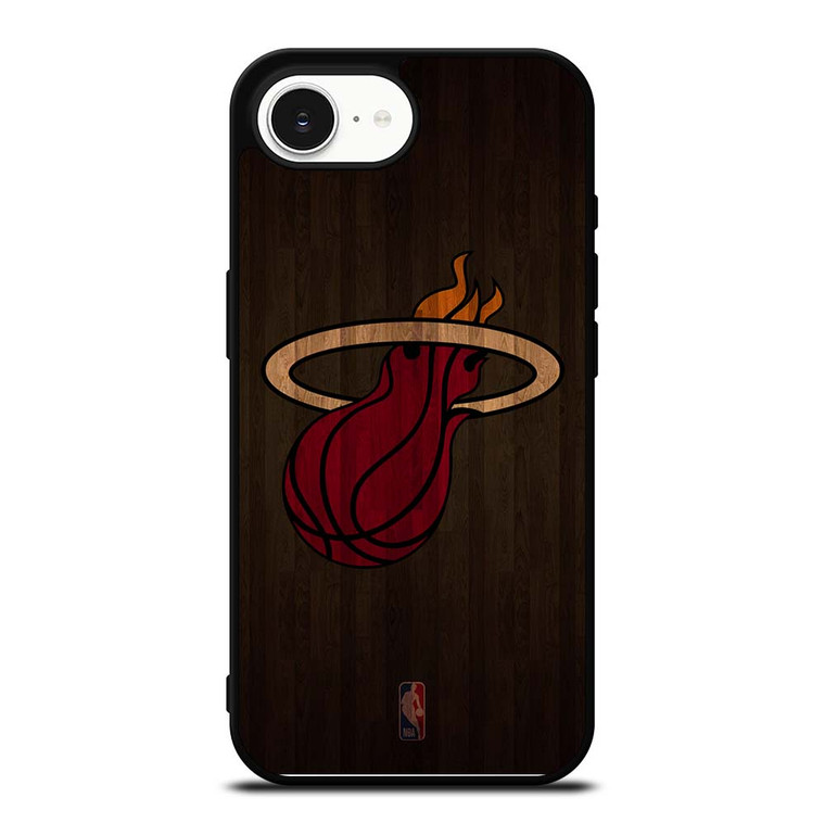 MIAMI HEAT BASKETBALL COURT NBA iPhone 16e Case Cover