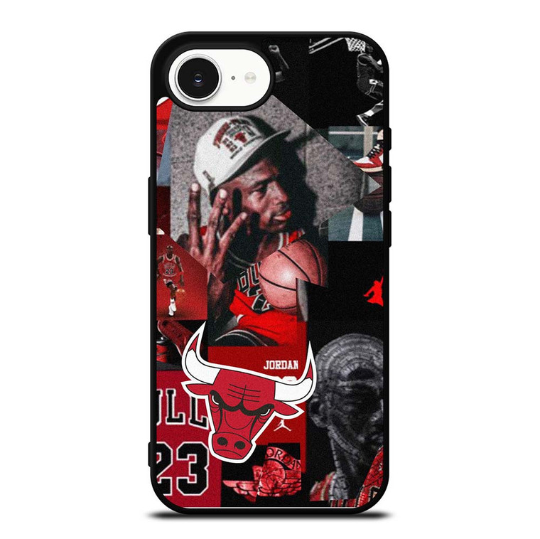 MICHAEL JORDAN CHICAGO BULLS COLLAGE iPhone 16e Case Cover