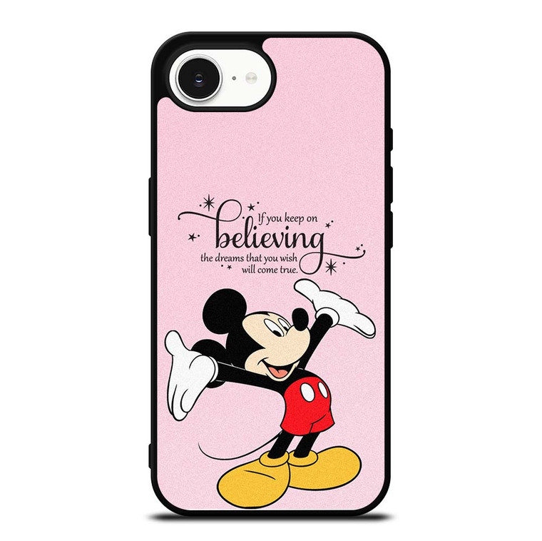 MICKEY MOUSE DISNEY QUOTES iPhone 16e Case Cover