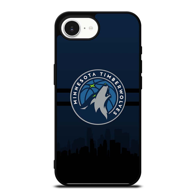 MINNESOTA TIMBERWOLVES NBA SKYLINE iPhone 16e Case Cover