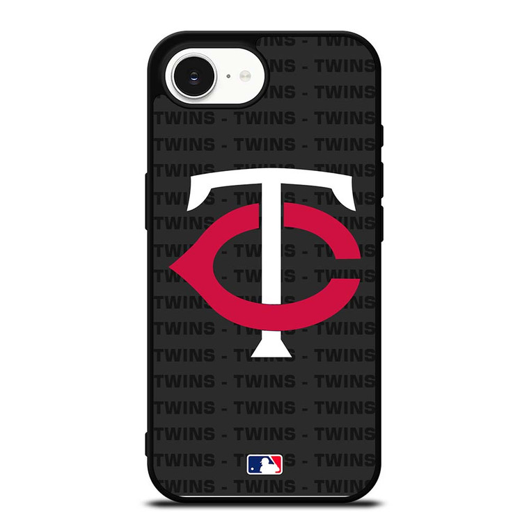 MINNESOTA TWINS BASEBALL BLACK iPhone 16e Case Cover