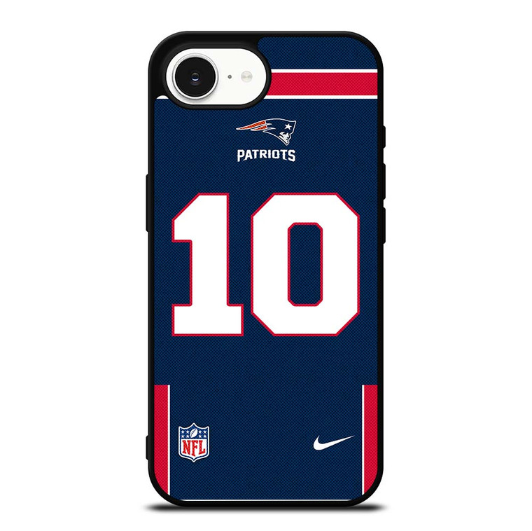 NEW ENGLAND PATROTS MAC JONES 10 NFL NIKE iPhone 16e Case Cover
