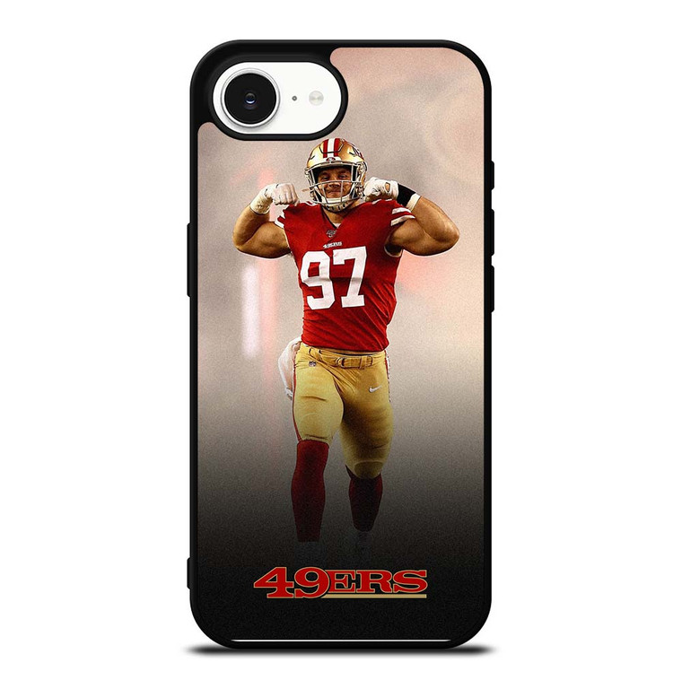 NICK BOSA SAN FRANCISCO 49ERS 2 iPhone 16e Case Cover