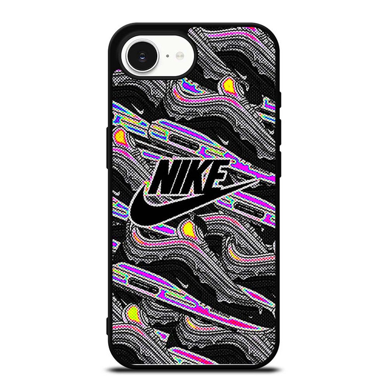 NIKE AIR MAX HOLOGRAPHIC PATTERN iPhone 16e Case Cover