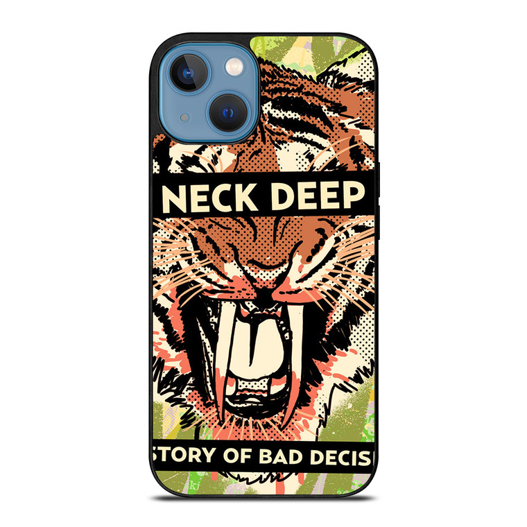 NECK DEEP A HISTORY OF A BAD DECISIONS iPhone 13 Case Cover