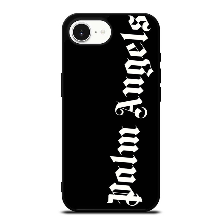 PALM ANGELS BLACK LOGO iPhone 16e Case Cover