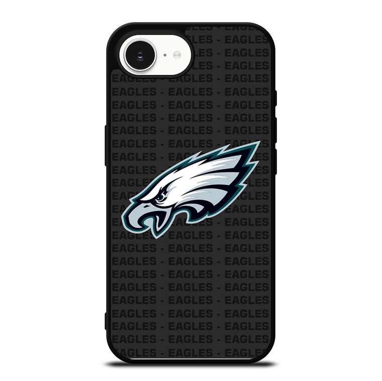 PHILADELPHIA EAGLES FOOTBALL TEXT iPhone 16e Case Cover