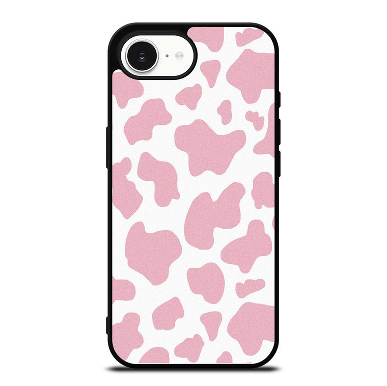 PINK COW PATTERN iPhone 16e Case Cover