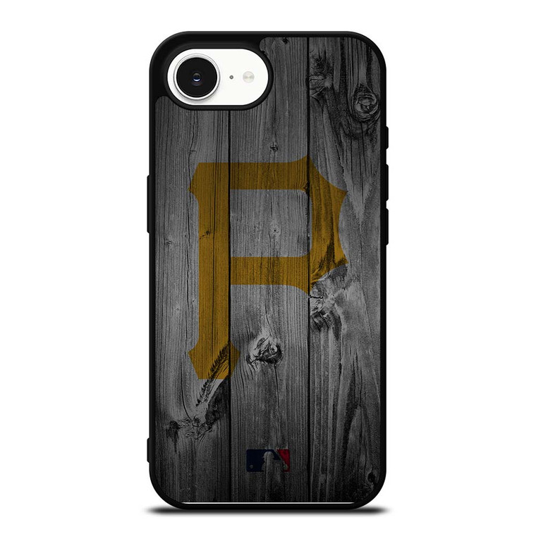 PITTSBURGH PIRATES BASEBALL MLB WOOD LOGO iPhone 16e Case Cover