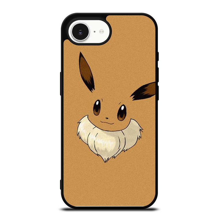 POKEMON CUTE EEVEE FLAT iPhone 16e Case Cover
