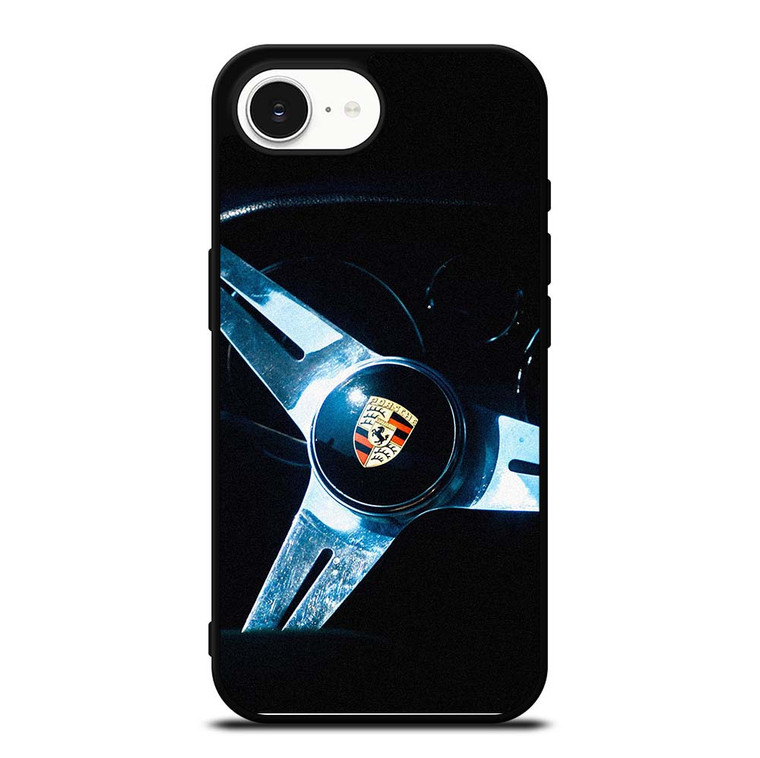 PORSCHE VINTAGE STEERING WHEEL iPhone 16e Case Cover