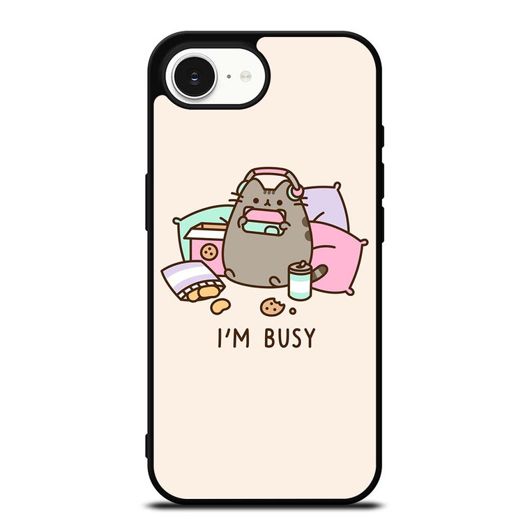 PUSHEEN BUSY CAT iPhone 16e Case Cover
