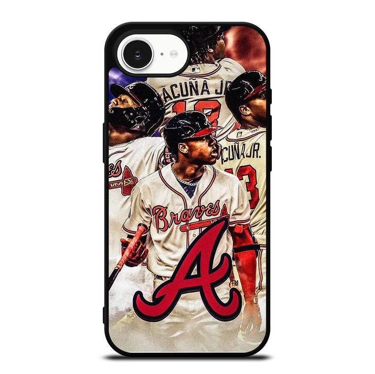 RONALD ACUNA JR ATLANTA BRAVES BASEBALL iPhone 16e Case Cover