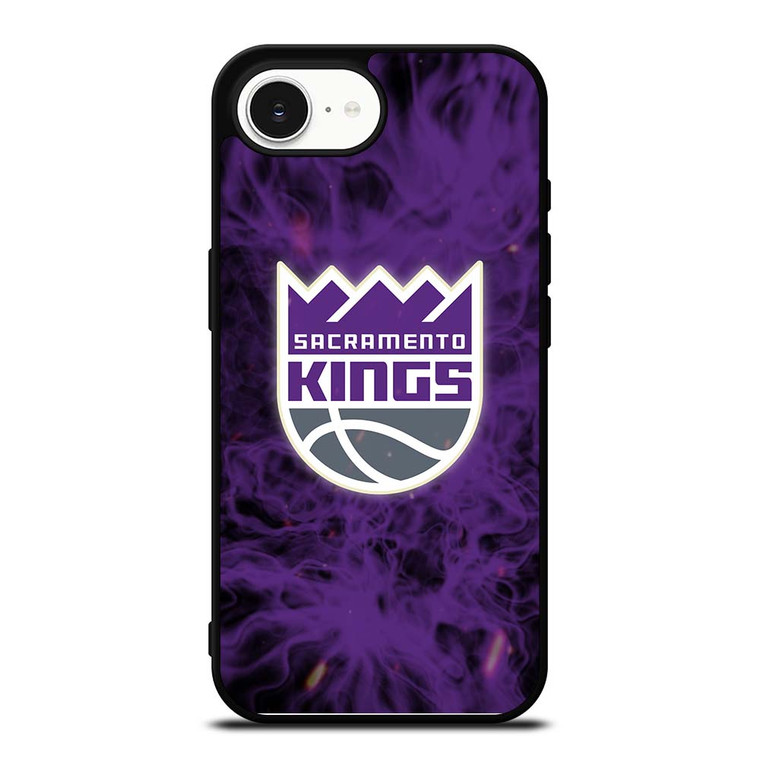SACRAMENTO KINGS BASKETBALL NBA FIRE iPhone 16e Case Cover