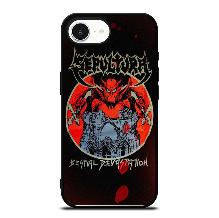 SEPULTURA BESTIAL DEVASTATION iPhone 16e Case Cover