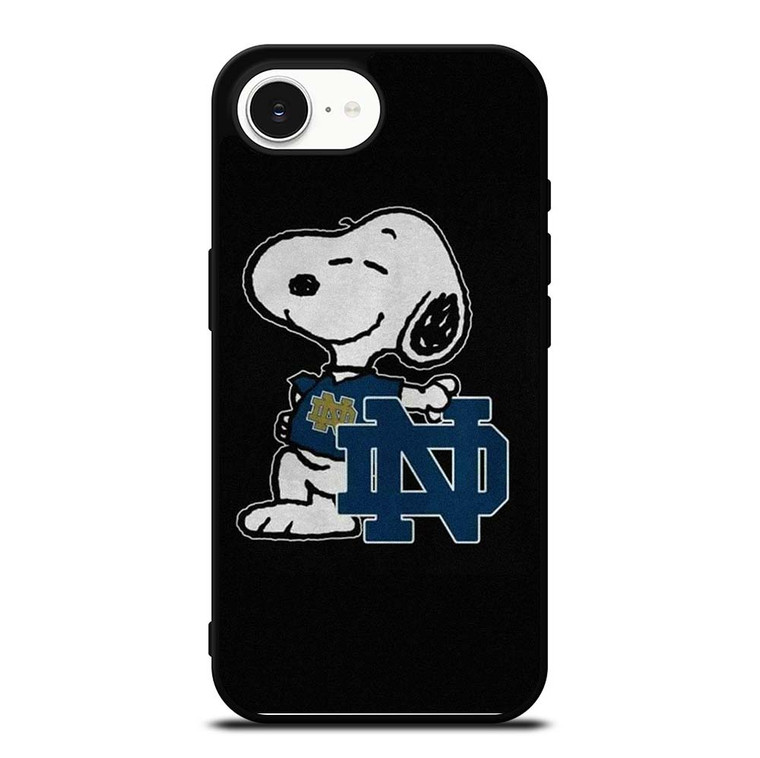 SNOOPY NOTRE DAME FIGHTING IRISH iPhone 16e Case Cover