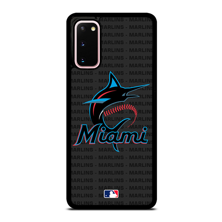 MIAMI MARLINS BASEBALL BLACK Samsung Galaxy S20 Case Cover