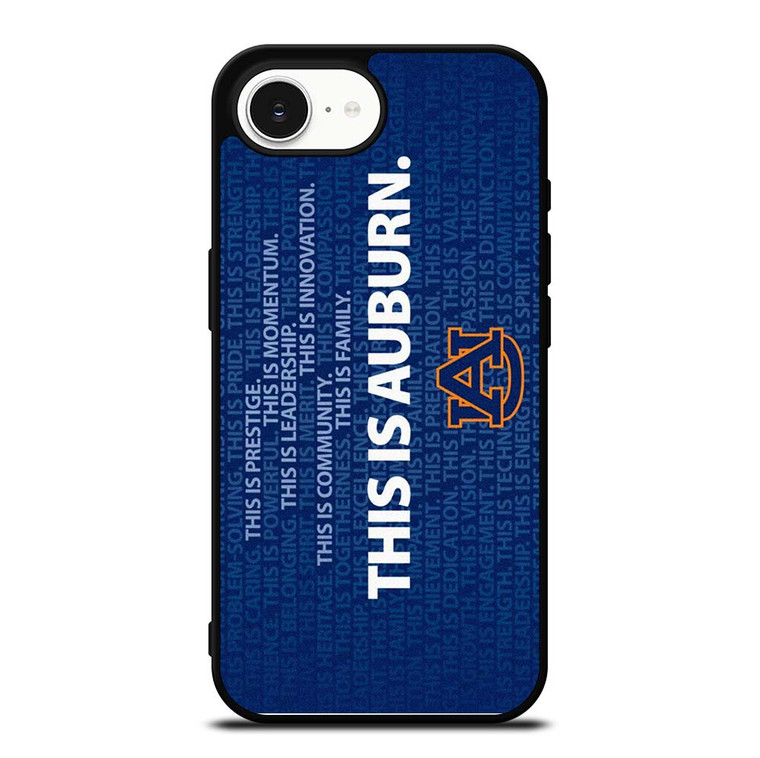 THIS IS AUBURN TIGERS FOOTBALL iPhone 16e Case Cover