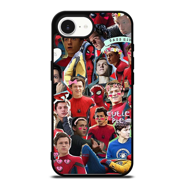 TOM HOLLAND SPIDERMAN COLLAGE iPhone 16e Case Cover