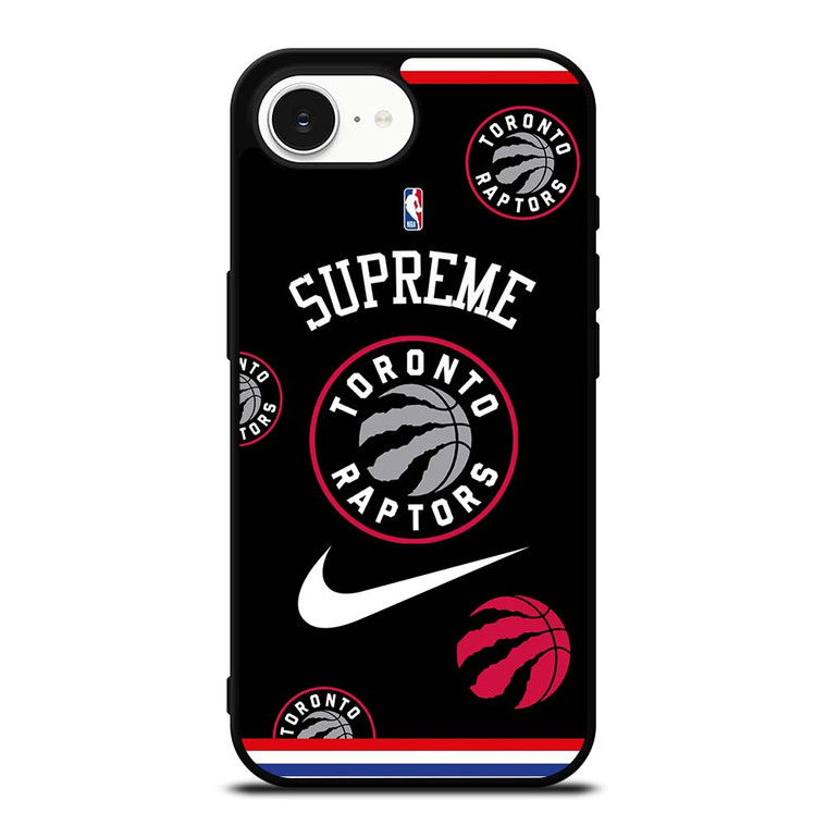 TORONTO RAPTORS NBA X SUPREME NIKE iPhone 16e Case Cover