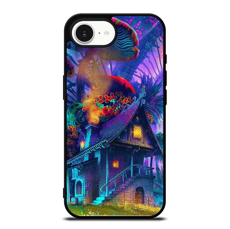 TRIPPY MUSHROOM PSYCHEDELIC iPhone 16e Case Cover