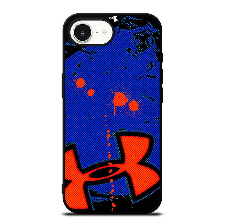 UNDER ARMOUR ORANGE BLUE LOGO iPhone 16e Case Cover