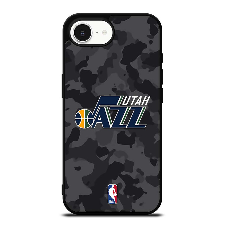 UTAH JAZZ BLACK CAMO iPhone 16e Case Cover