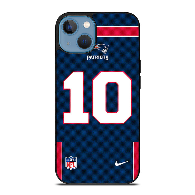 NEW ENGLAND PATROTS MAC JONES 10 NFL NIKE iPhone 13 Case Cover