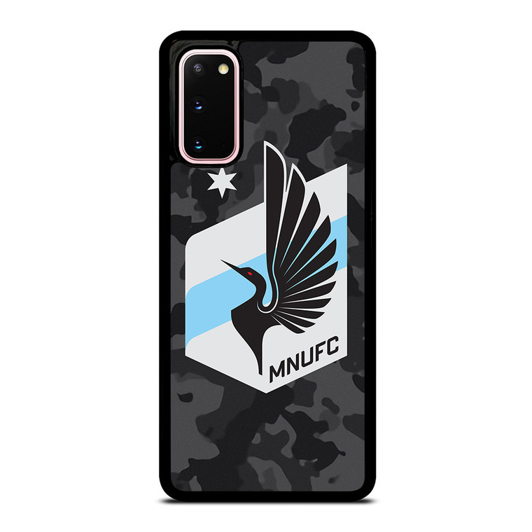 MINNESOTA UNITED FC MLS BLACK CAMO Samsung Galaxy S20 Case Cover