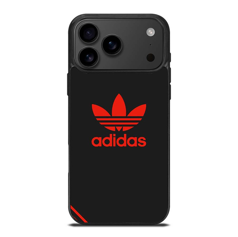 ADIDAS STRIPE RED LOGO iPhone 17 Pro Max Case Cover