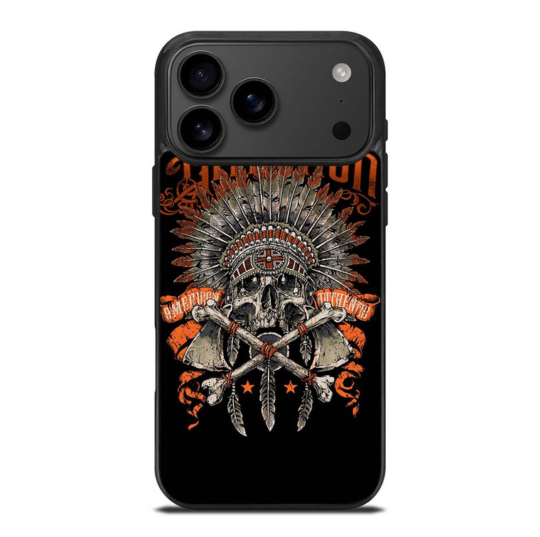 AFFLICTION SKULL iPhone 17 Pro Max Case Cover