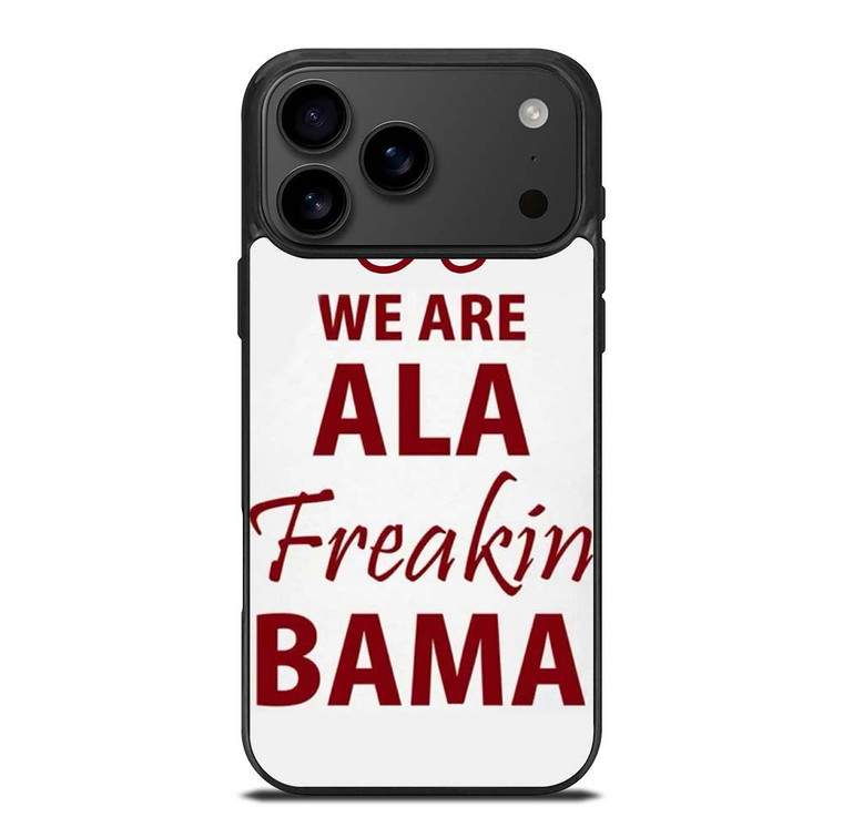 ALABAMA CRIMSON TIDE FOOTBALL FREAK iPhone 17 Pro Max Case Cover