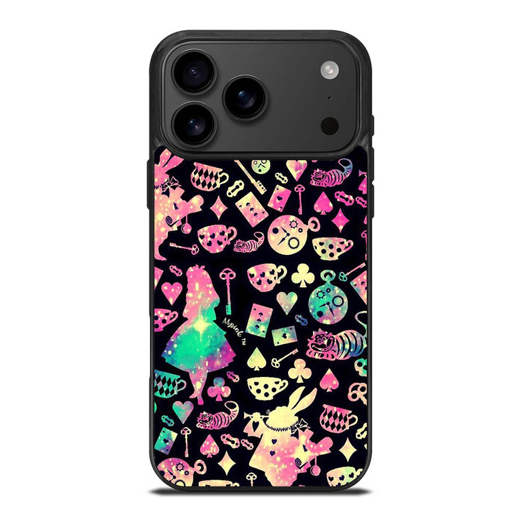 ALICE IN WONDERLAND COLLAGE iPhone 17 Pro Max Case Cover