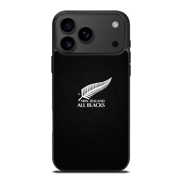 ALL BLACKS NEW ZEALAND LEATHER iPhone 17 Pro Max Case Cover
