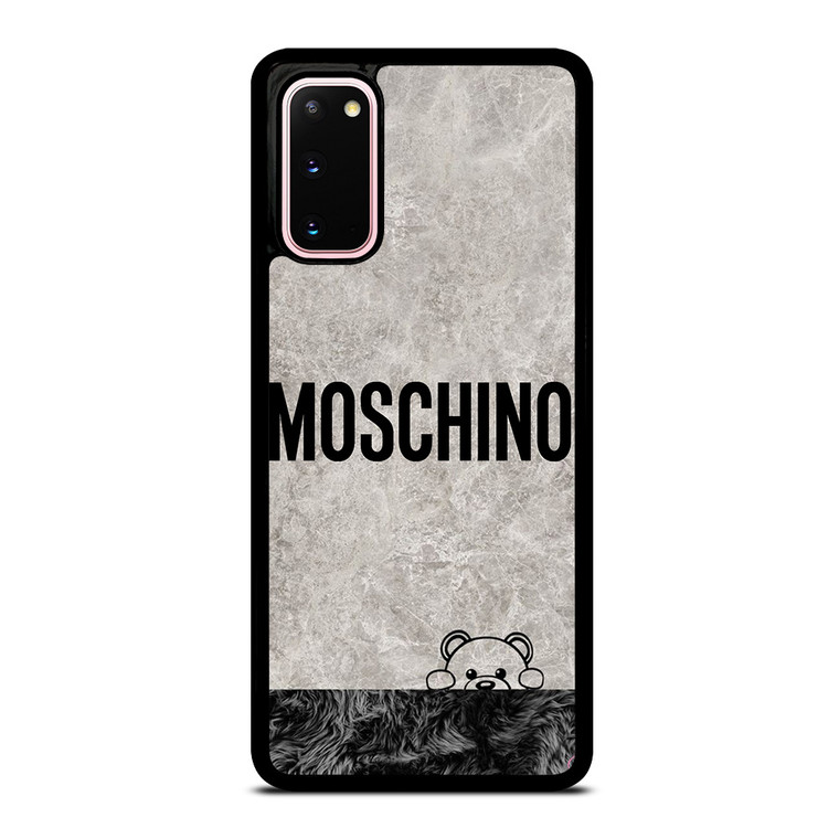 MOSCHINO BEAR HIDING Samsung Galaxy S20 Case Cover