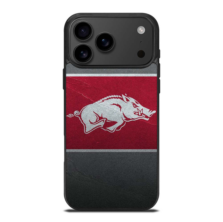 ARKANSAS RAZORBACKS FOOTBALL LOGO iPhone 17 Pro Max Case Cover