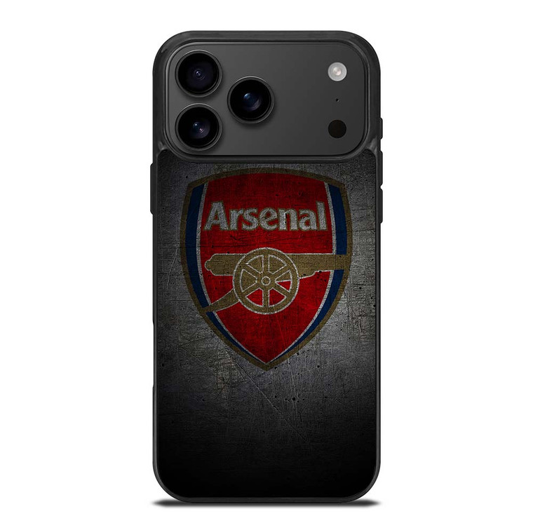 ARSENAL FC GUNNERS GRUNGE LOGO iPhone 17 Pro Max Case Cover