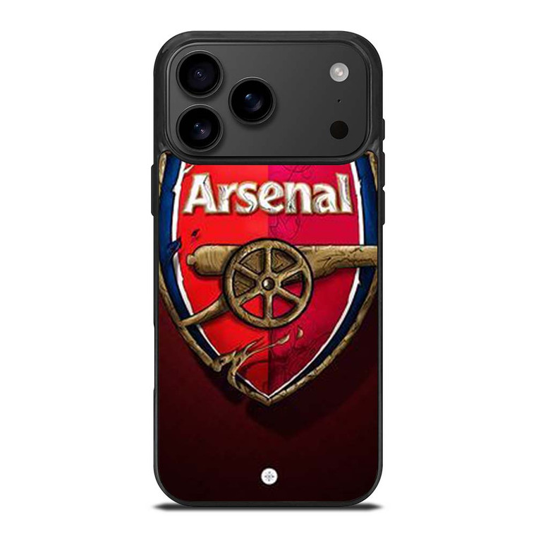 ARSENAL FC LOGO THE GUNNERS FOOTBALL CLUB iPhone 17 Pro Max Case Cover